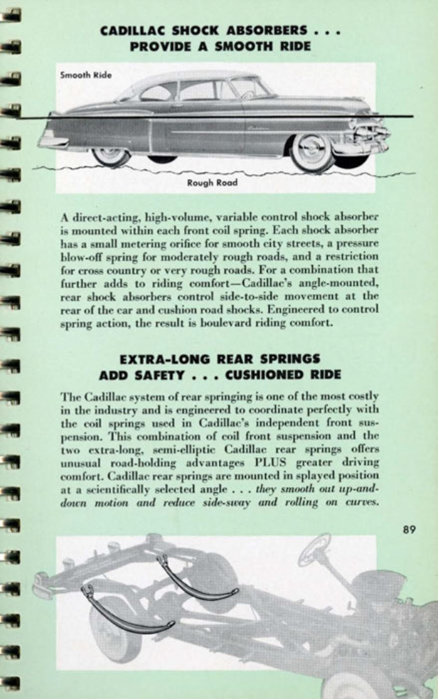 1953 Cadillac Salesmans Data Book Page 81